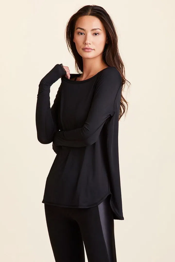 The Fractal Raglan Long Sleeve Tee. Photo: Alala