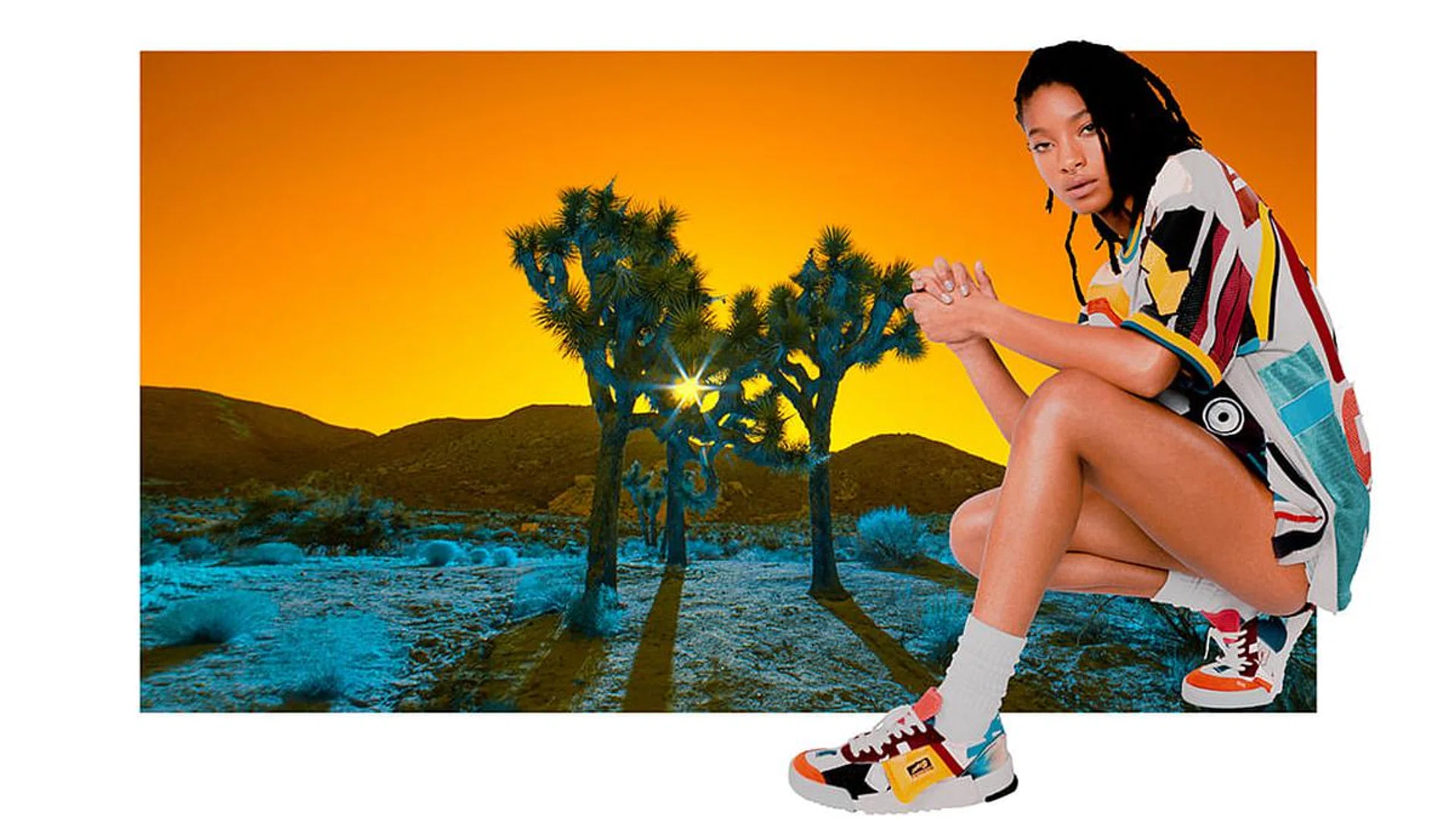 onitsuka tiger willow smith brand ambassador