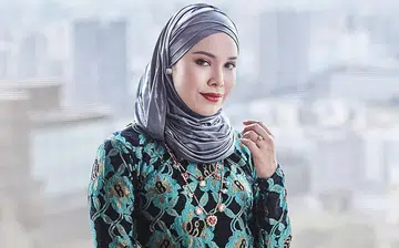 Muslimah style star adlina anisÃƒÂ¢Ã¢â€šÂ¬Ã¢â€žÂ¢ guide to eid glam