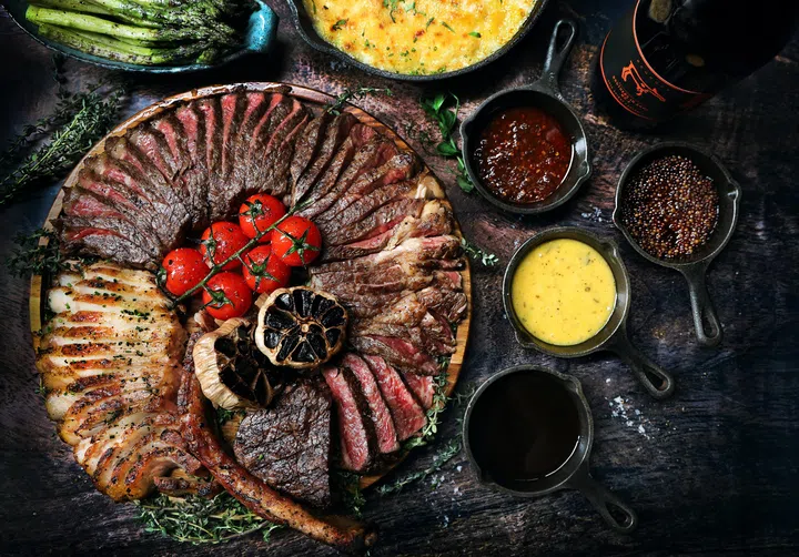 Bedrock Bar & Grill’s Steak Grazing Platter.