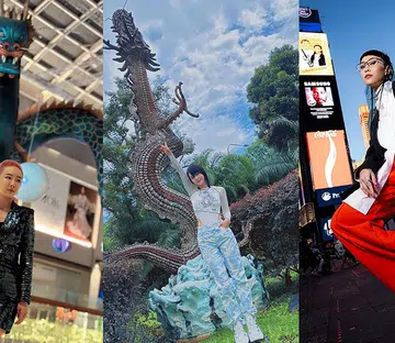 local celeb cny outfits