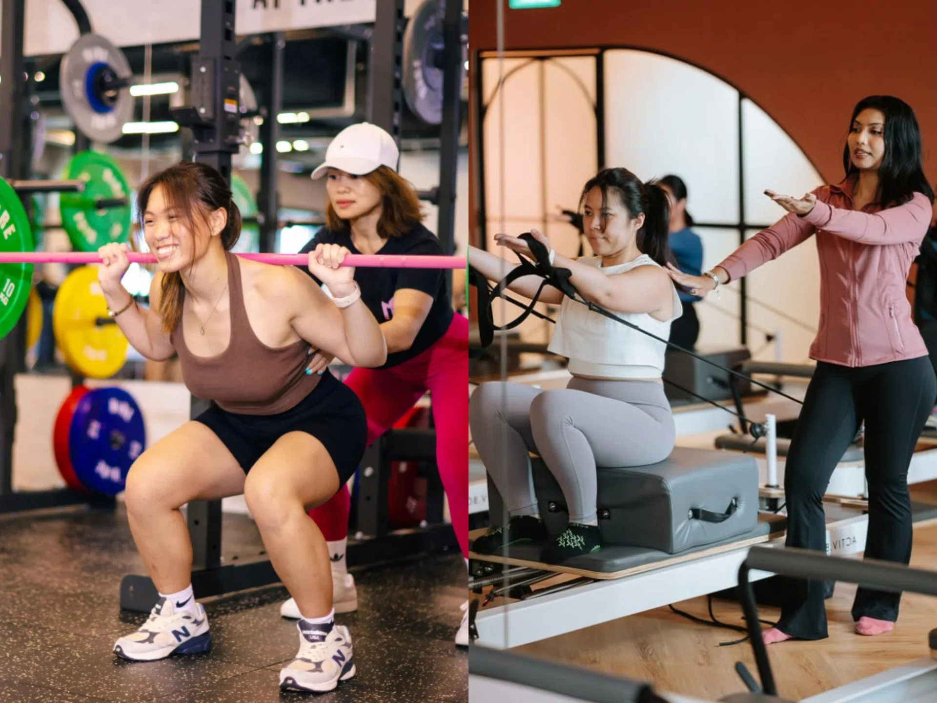 gym pilates female yoga studio