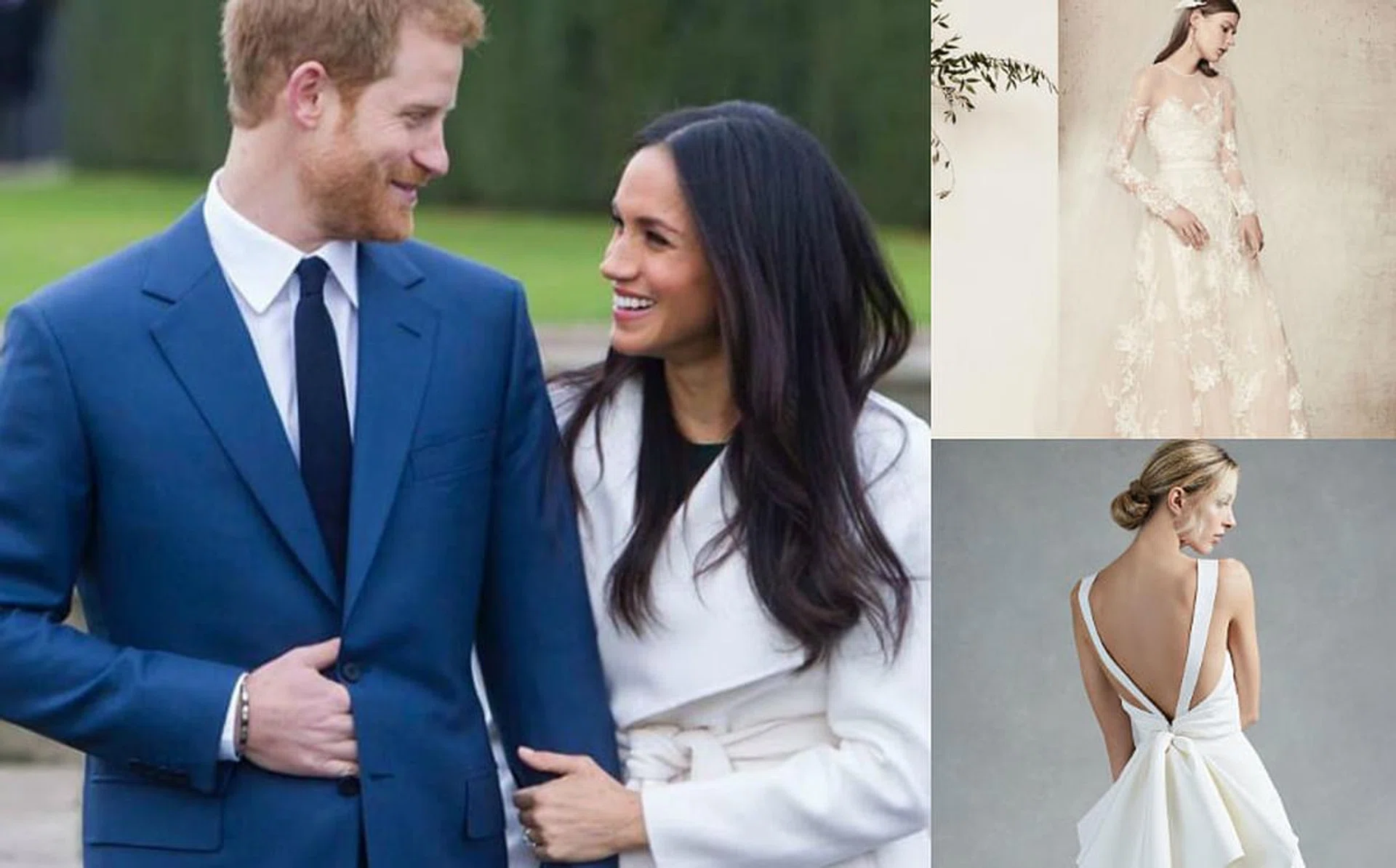 What will Meghan Markle wear for her wedding? See our top 8 picks! - Her  World Singapore | Her World Singapore