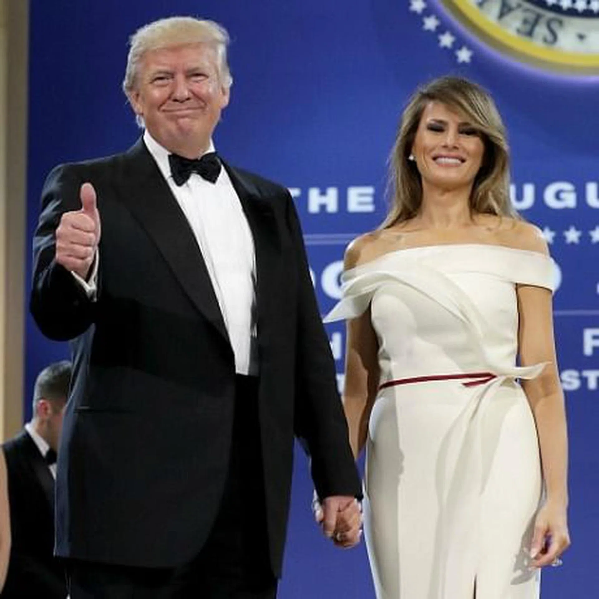 Stylish white House couples