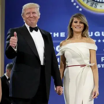 Stylish white House couples