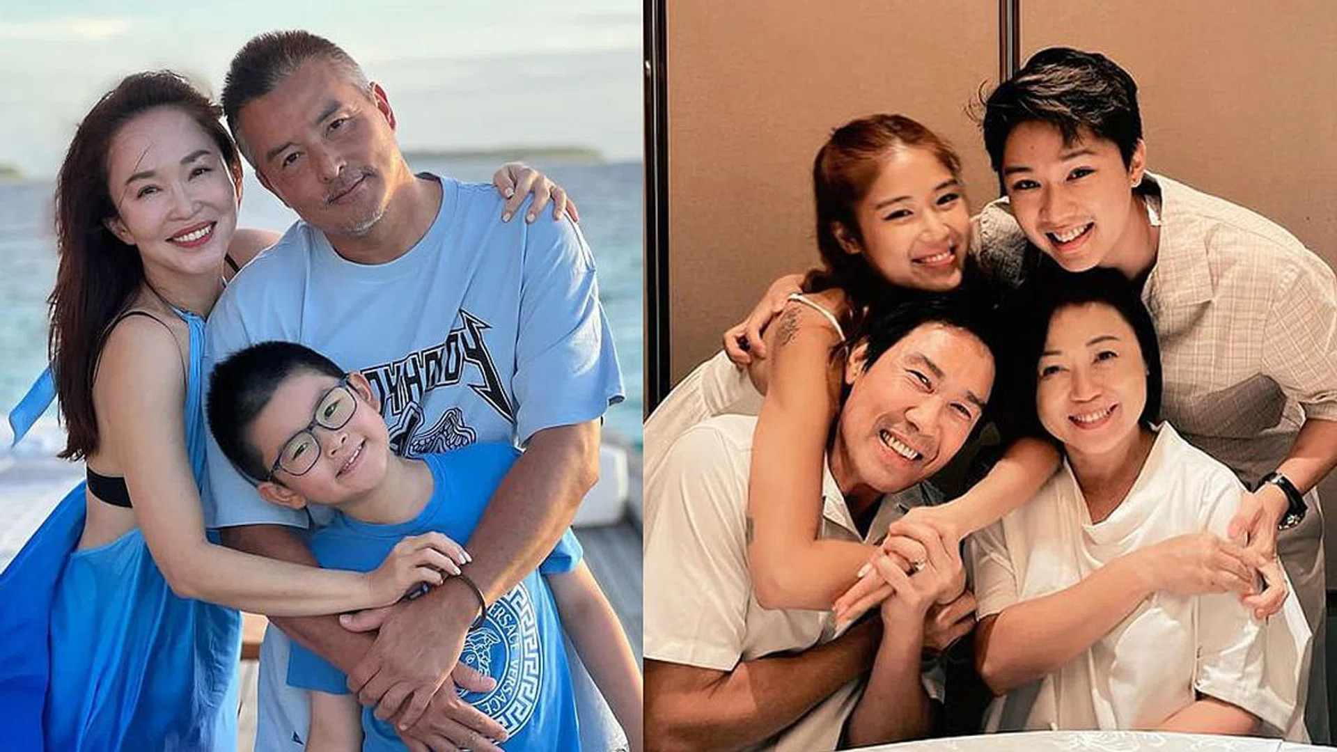 Fann Wong Zoe Tay Father's Day