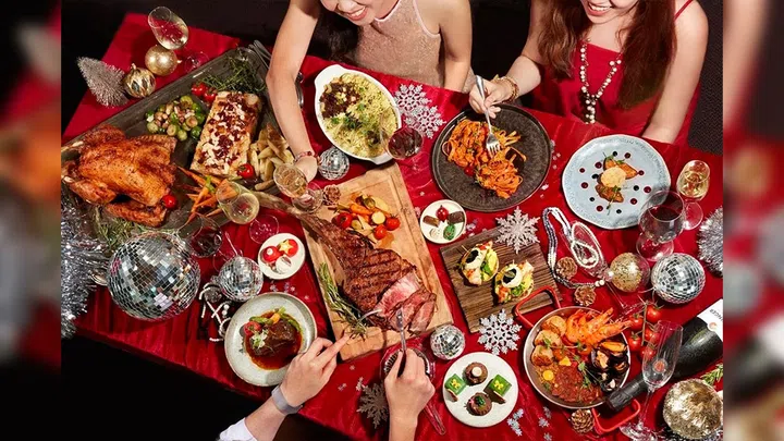 Mosella, Pan Pacific Orchard christmas menu