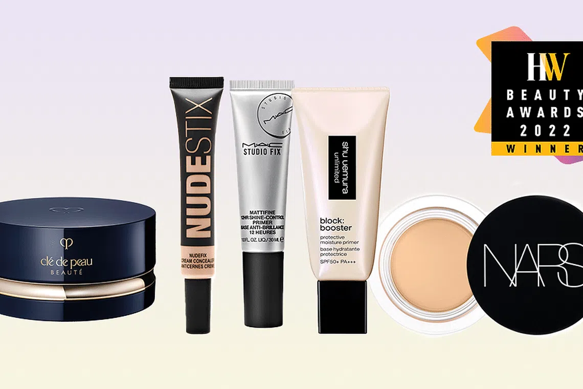 Her World Beauty Awards 2022 Best primers, concealers and loose