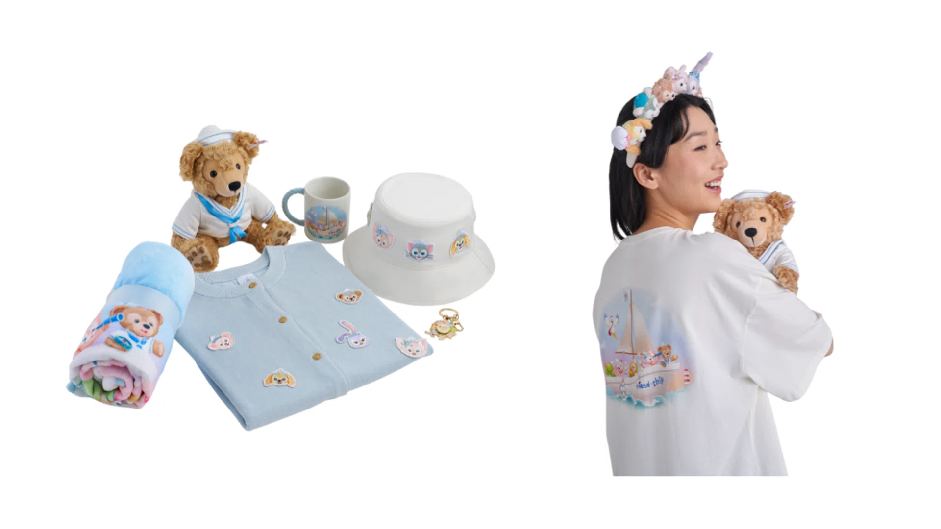 Disney Adventure Duffy and friends merchandise