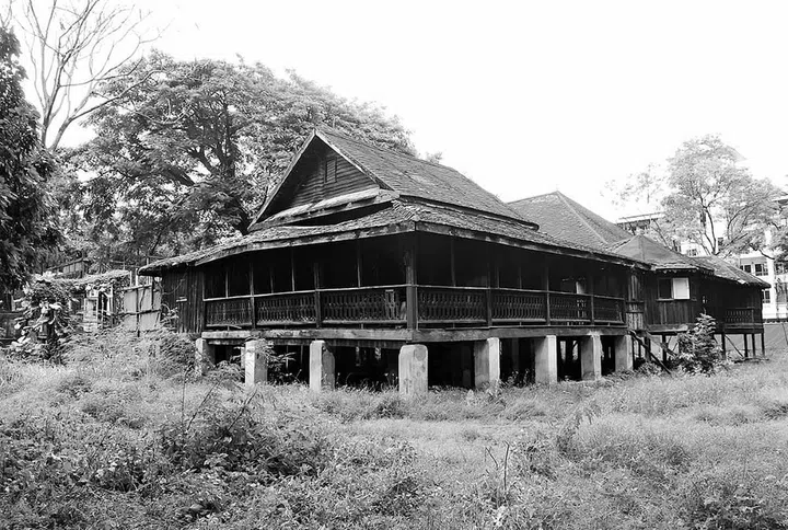 The old 137 Pillars Chiang Mai before restoration. Photo: 137 Pillars Hotels & Resorts
