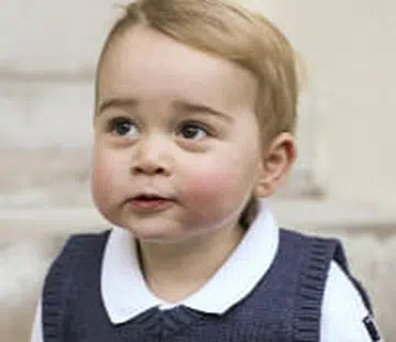 cute Prince George christmas photos 