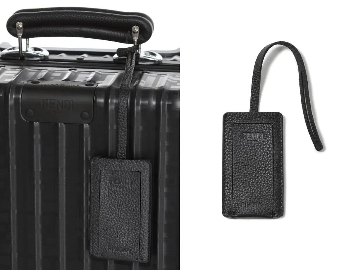 Fendi ロゴトートバッグ ネームタグ付き rimowa bag Fendi x RIMOWA's latest collab is made for the modern traveller