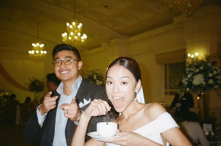 Having fun amidst all the craziness. Photo by Stephanie.