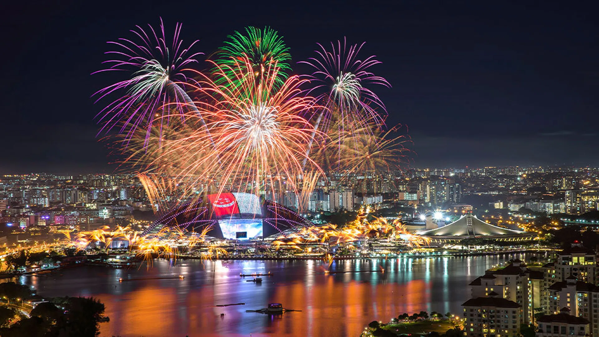 singapore national day fireworks