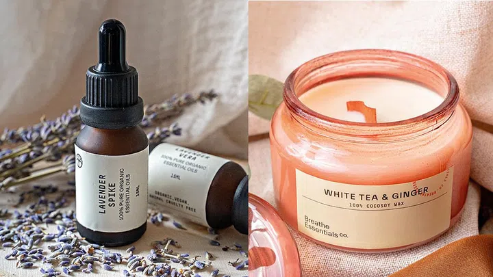 The Lavender Spike Organic Essential Oil and White Tea & Ginger candle are among the most popular customer picks.
