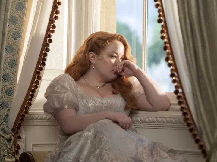 Credit:NetflixPenelope’s ethereal beauty shines with her switch in wardrobe