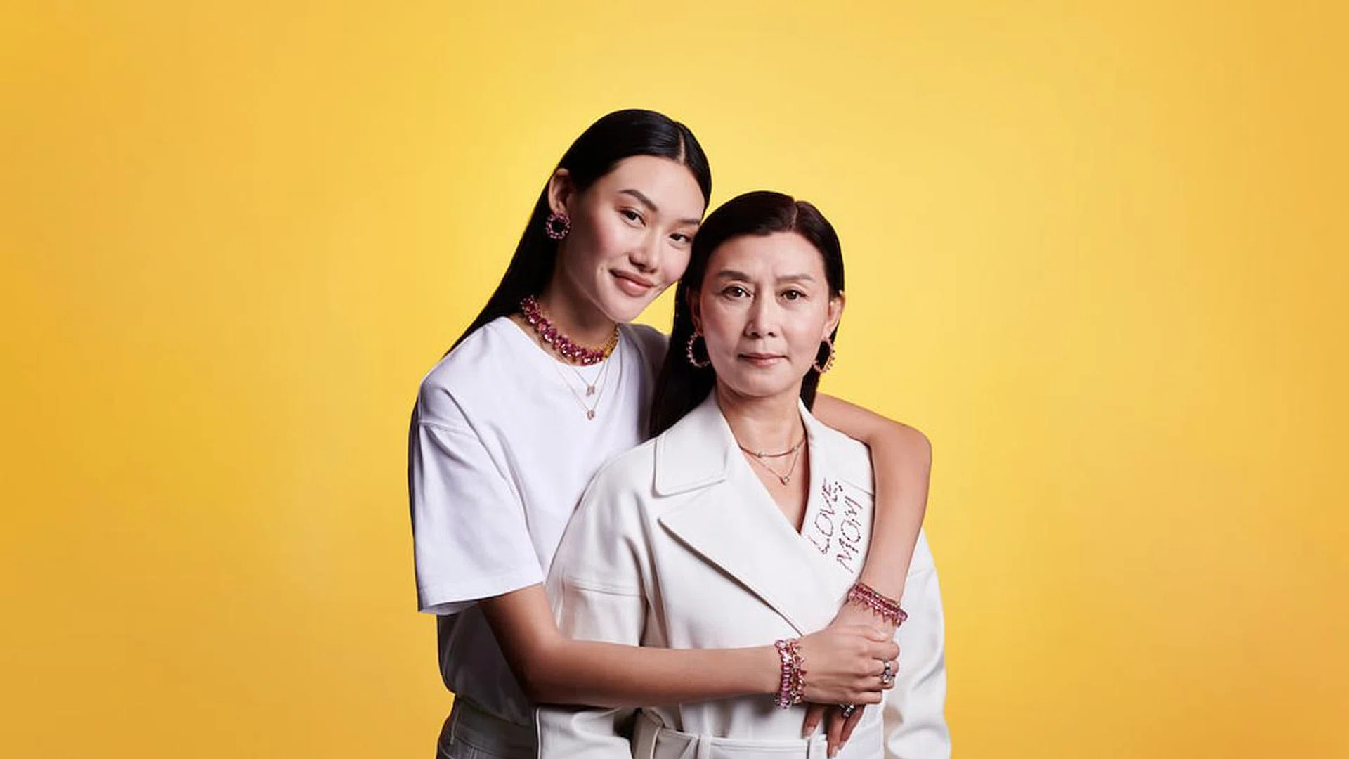 Swarovski’s new “Love, Mom” campaign for Mother’s Day.