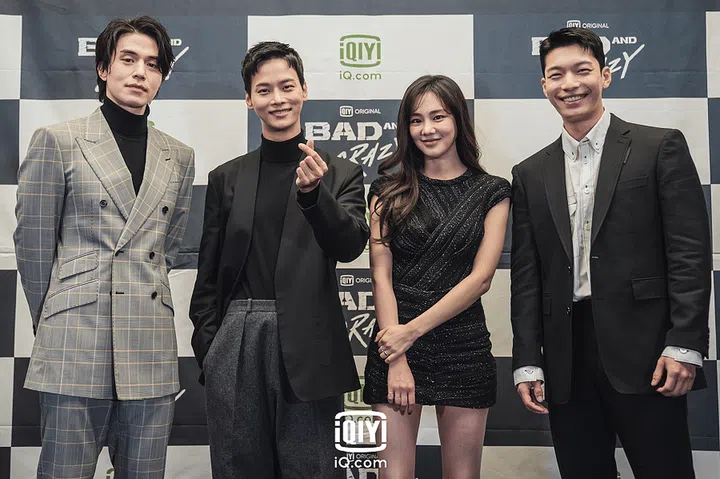 From left: Lee Dong-wook, Cha Hak-yeon, Han Ji-eun, and Wi Ha-joon. Image credit: iQiyi