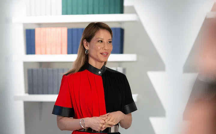 THERE'S SOMETHING ABOUT LUCY LIU, THE ACTRESS-ARTIST-ADVOCATE