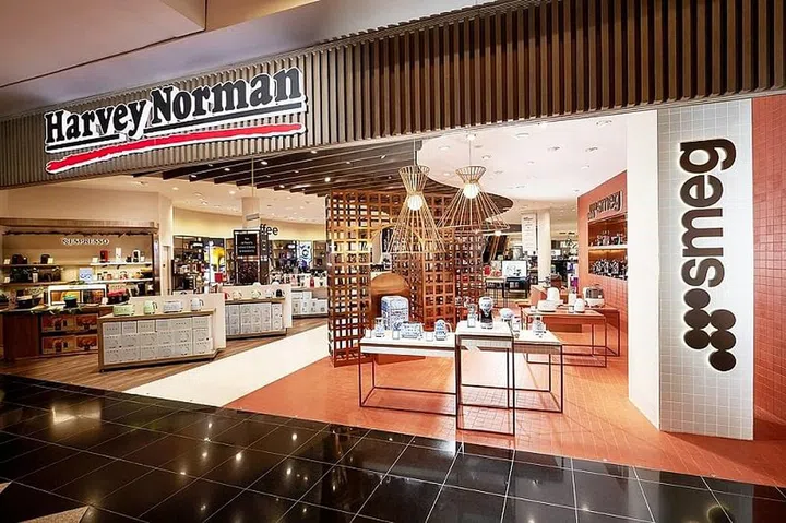 Pick up a beautiful gift for a loved one at the new Harvey Norman x Smeg concept area at retail giant's Millenia Walk flagship store. Credit: Harvey Norman