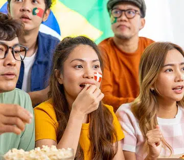 world cup screening friends