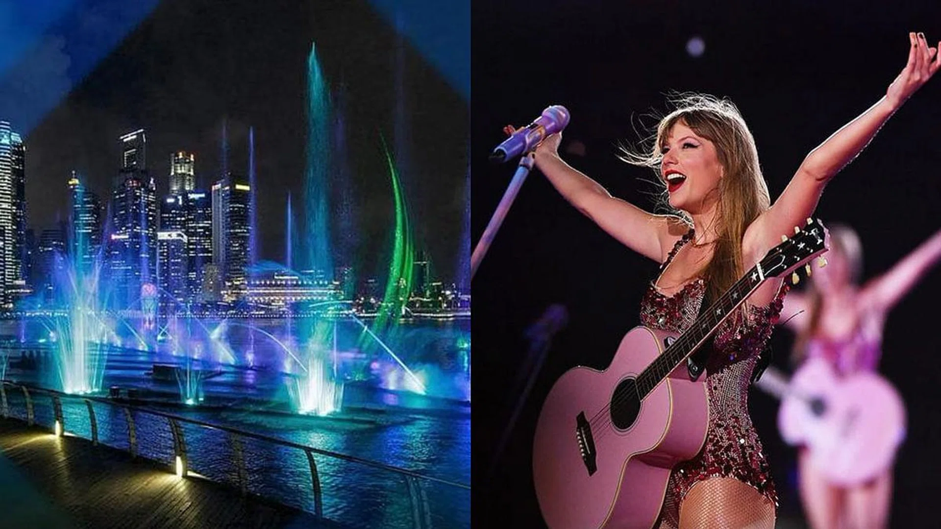 Credits: Marina Bay Sands, Instagram/@taylorswift