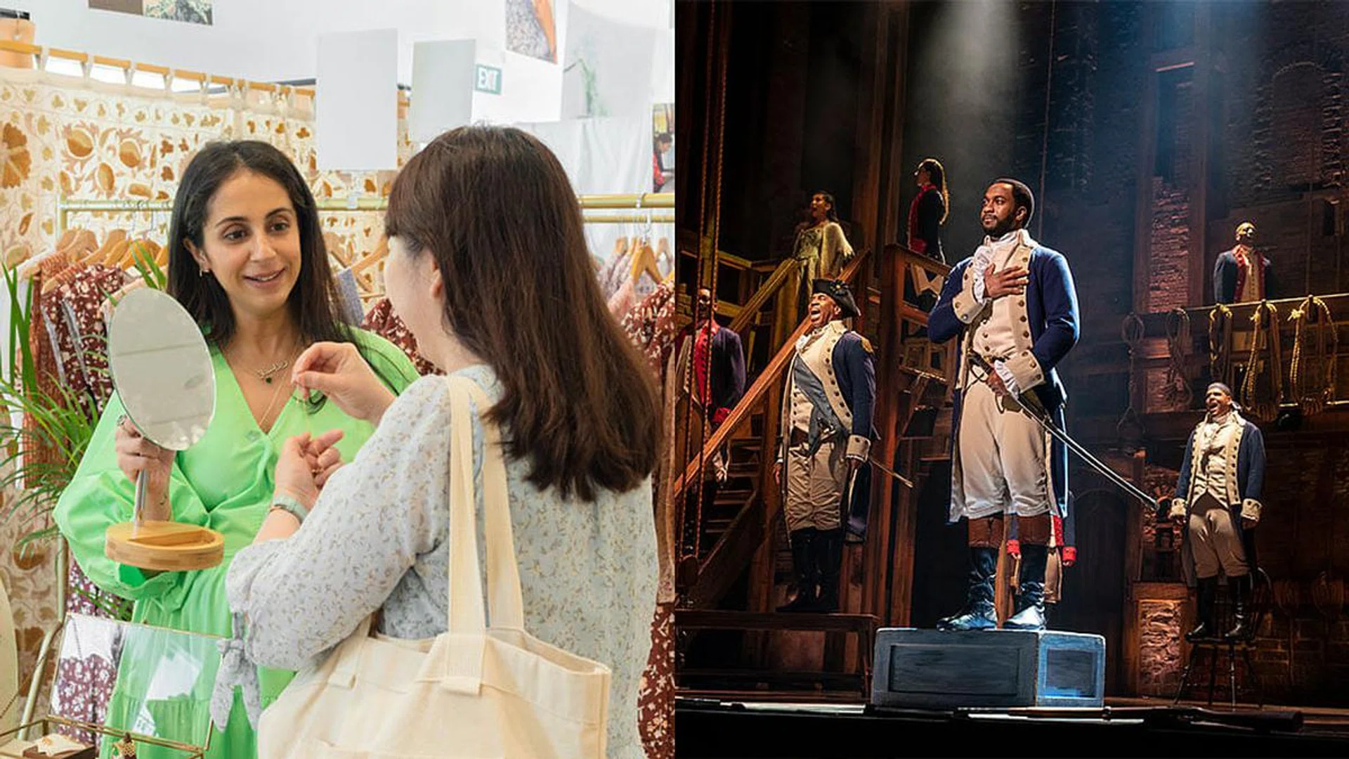 Credits: Boutique Fairs Singapore, Hamilton: The Musical