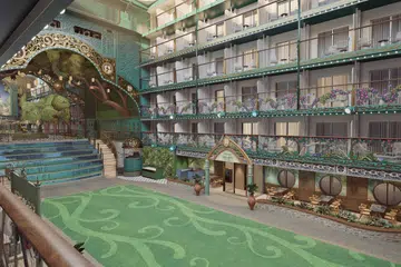 Disney cruise Disney Imagination Garden