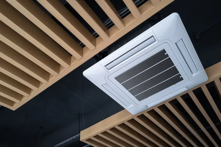 Air conditioner on the ceiling