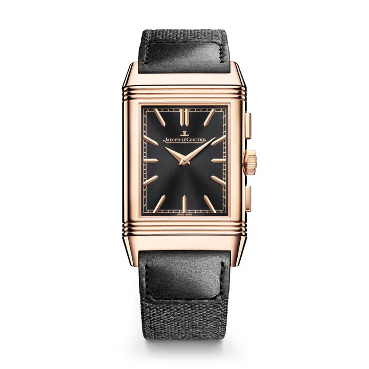 Reverso Tribute Chronograph pink gold