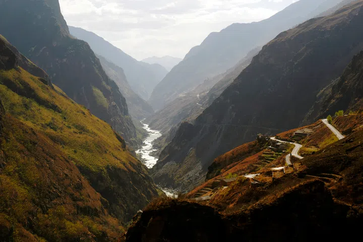 China, Yunnan, Tiger Leaping Gorge