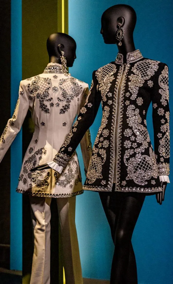 The Red Carpet section of the exhibition. Photo: Navin Pillay