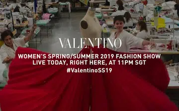 valentino live stream