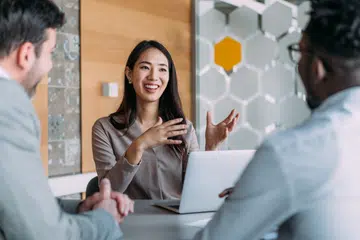career woman meeting | highest paying jobs in Singapore for young professionals