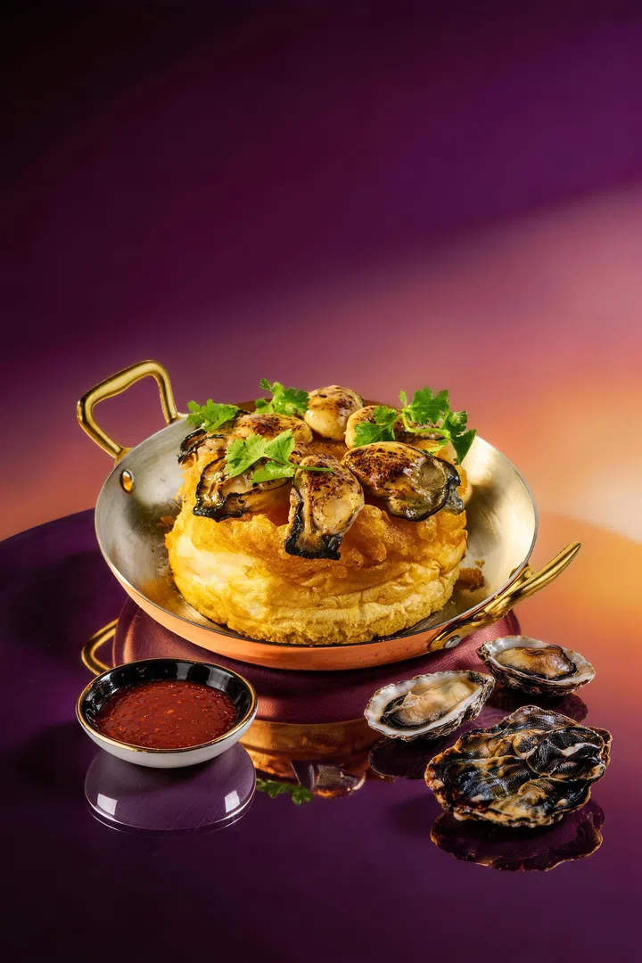 Milli’s Oyster Omelette Souffle