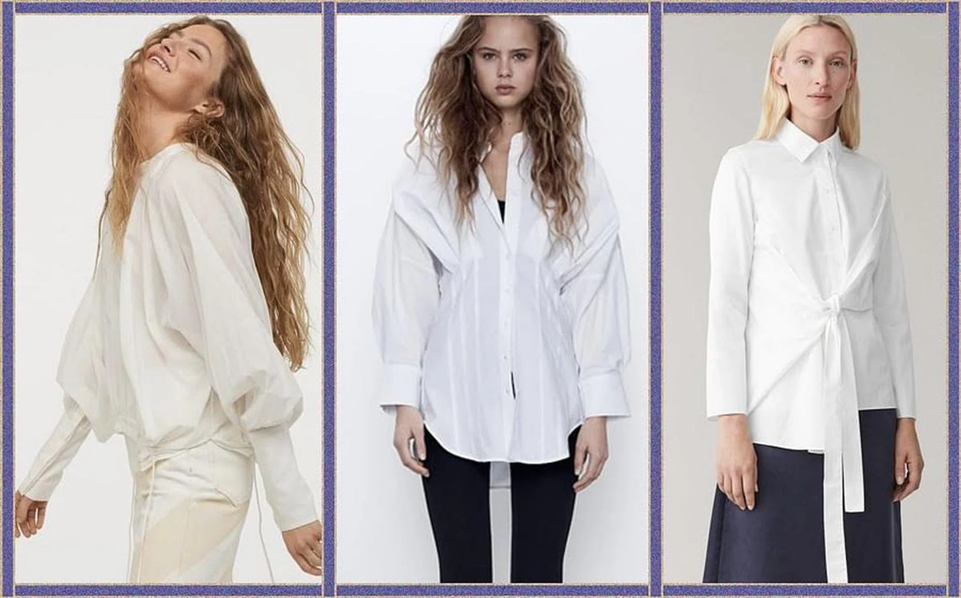 Photo: H&M, Zara and COS
