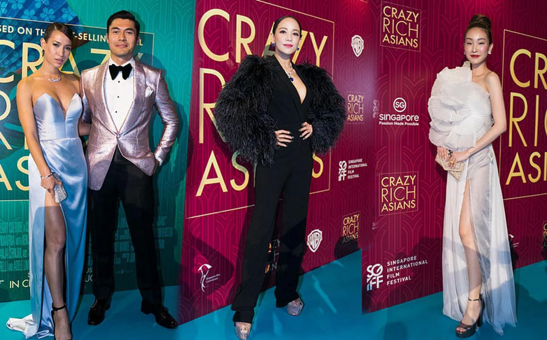 Crazy Rich Asians Red Carpet 
