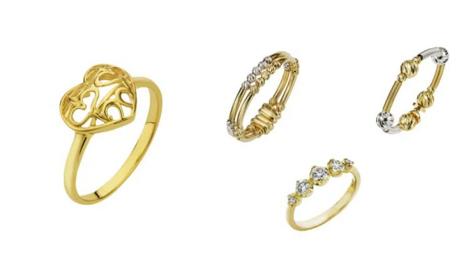 poh heng si dian jin rings