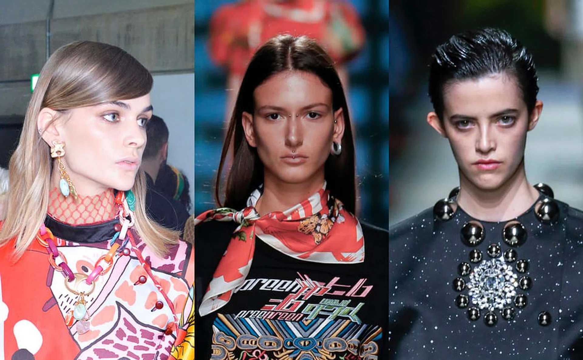 London Fashion Week hair trends