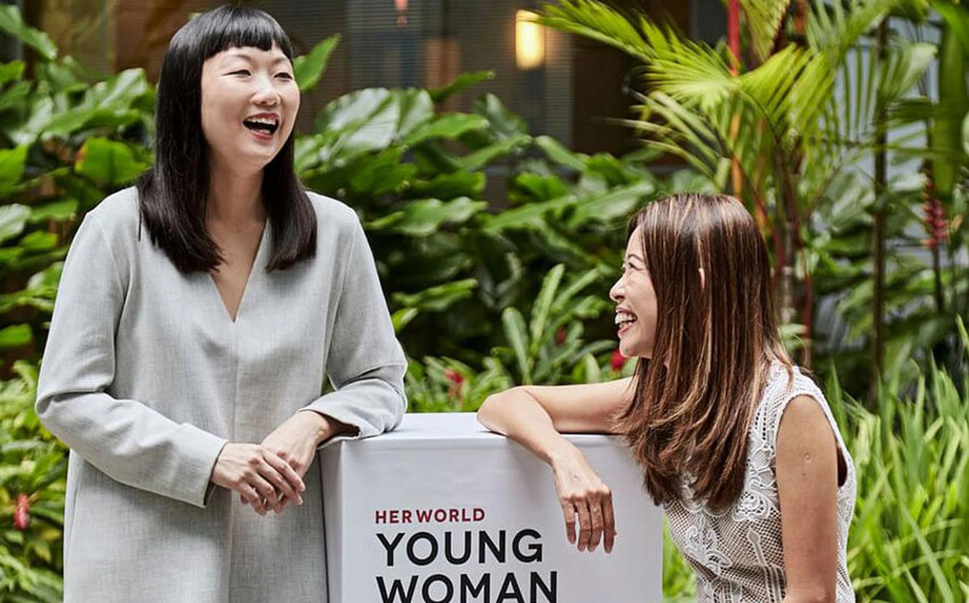 Her World Woman of the Year 2018 Ng Ling Ling and Young Woman Achiever Olivia Lee