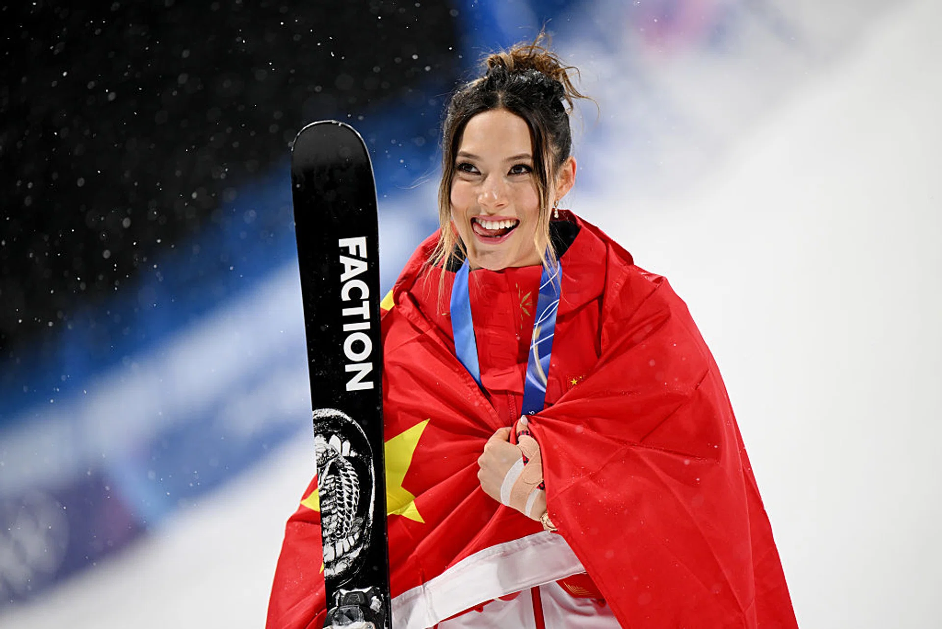 Eileen Gu at the Milan 2026 Winter Olympics