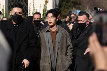 xiao zhan milan fashion week chinese actor top hottest the untamed 