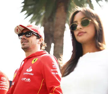 Charles Leclerc and Alexandra Saint Mleux | F1 driver hottest power couples