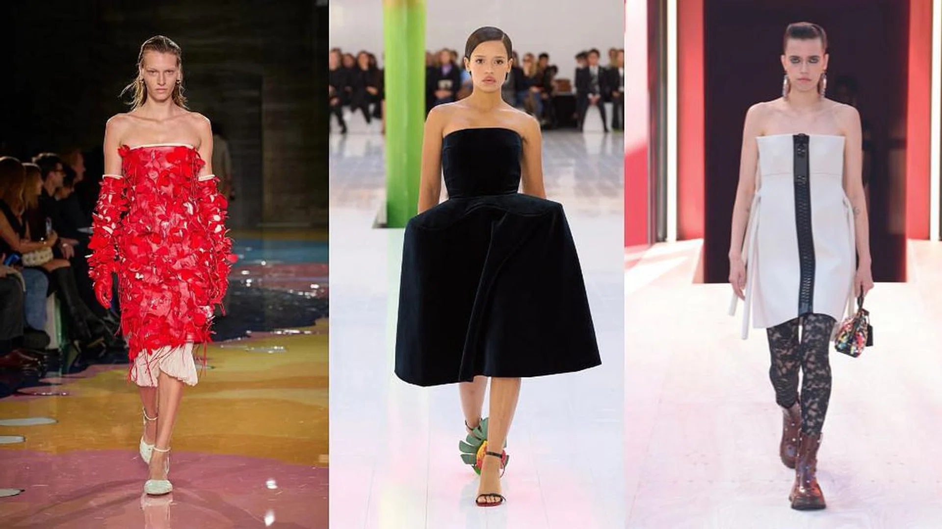 Credits: Bottega Veneta, Loewe, Louis Vuitton Spring/Summer 2023