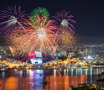 singapore national day fireworks