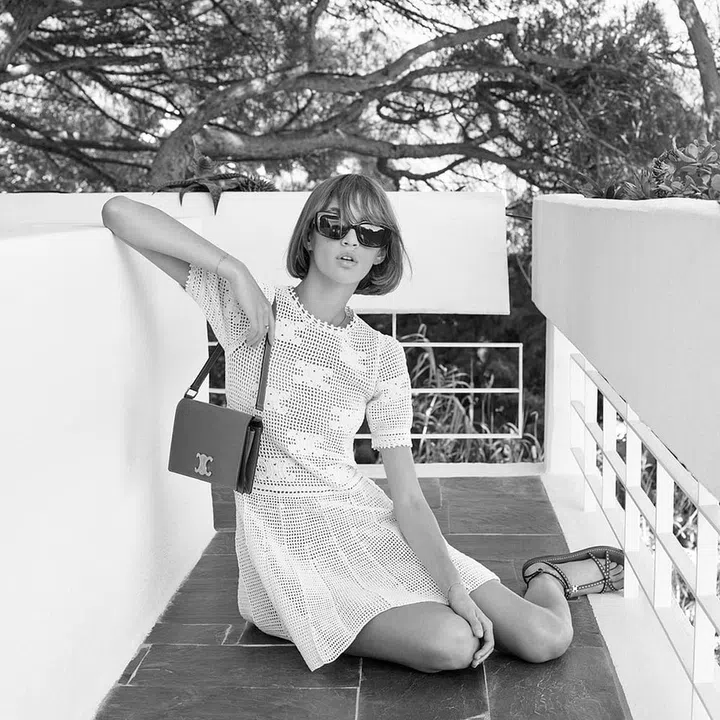 Celine has mastered the art of summer chic. Credit: Celine