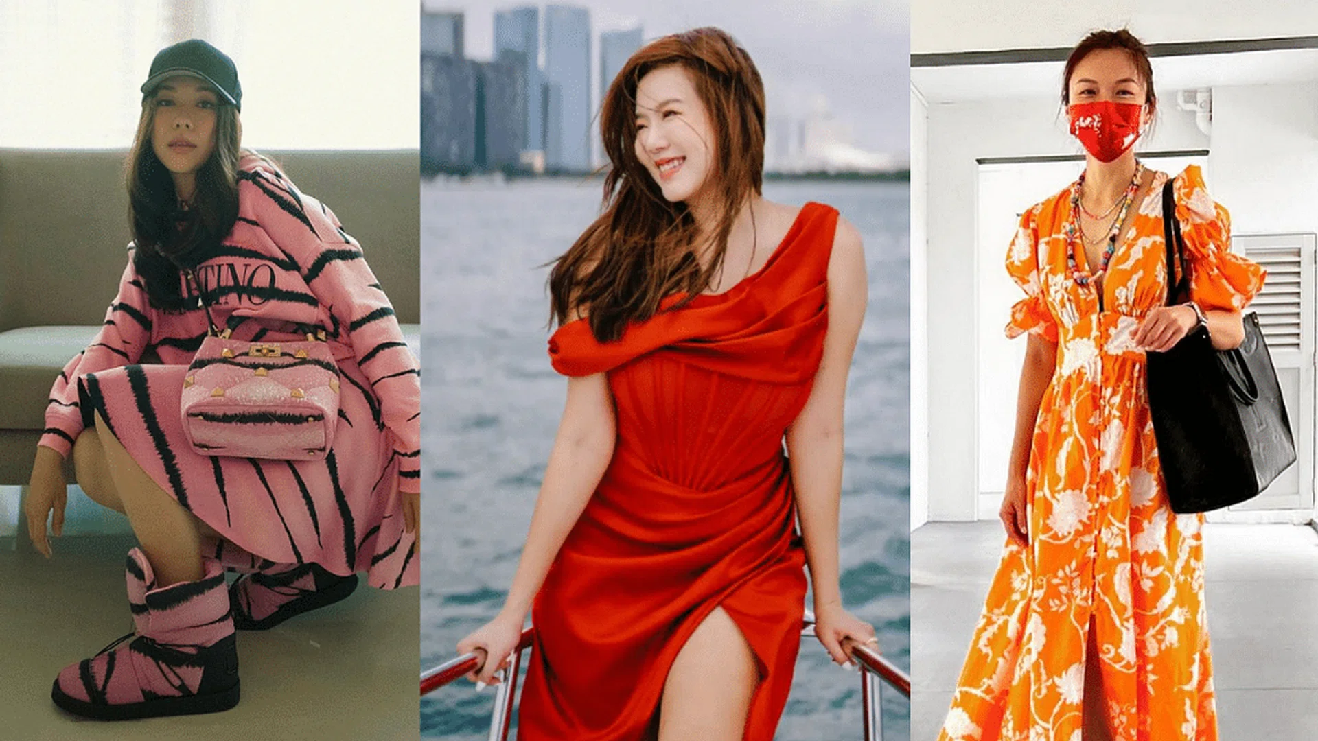 Photos (from left): Instagram / Rebecca Lim, Rui En, Joanne Peh