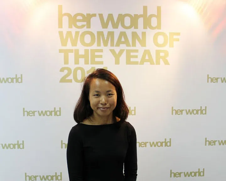 Sim Chi Yin at Her World Woman of the Year 2014 