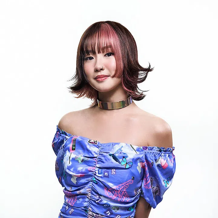 A sweet, textured bob look created by stylist Gene Niu from You Are My Sunshine. Wardrobe by Urban Revivo. PHOTO: RUILIANG ONG