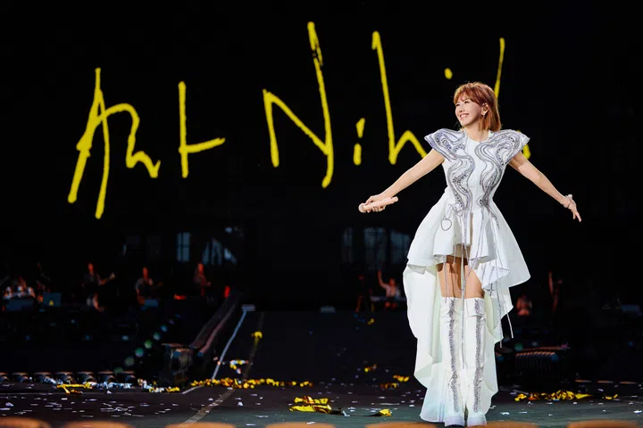 Stefanie Sun at her concert in Beijing on June 13, 2025.